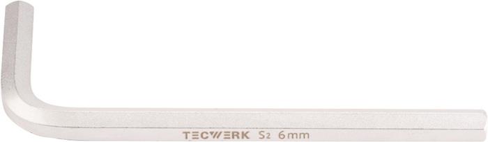 TECWERK 2000825184 Sechskantwinkelschraubend reher SW 6mm kurz 90x32mm TECWERK 2