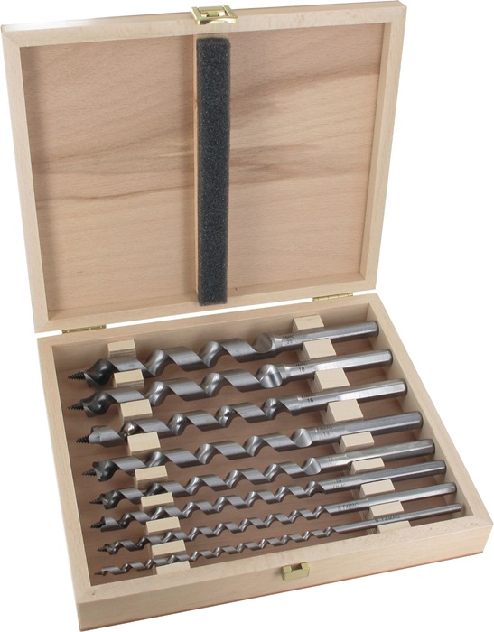 FAMAG 1414.200.00 Schlangenbohrersatz  Ø 6, 8, 10, 12, 14, 16, 18, 20 mm Nutzlänge 160 mm 6-kant Gesamtlänge 235 mm 8-teiligWeitere technische Eigenschaften:· Gesamtlänge: 235mm