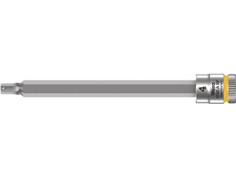 WERA 05003334001 Steckschlüsseleinsatz 8740 A HF 1/4 '' Schlüsselweite 4 mm Läng