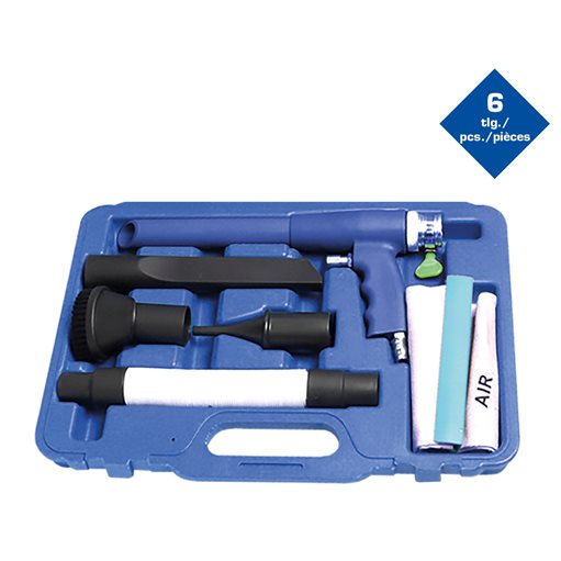 Brilliant Tools  BT511130 Druckluft-Sauger, 6-tlg