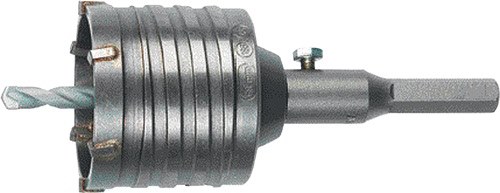 HELLER 23341 Schlagbohrkrone  Nenn-D. 68 mm Gesamtlänge 120 mm für Steckdosen Se