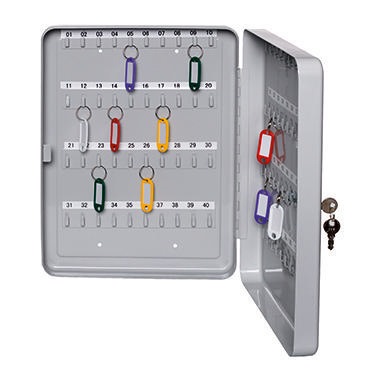 ALCO Schlüsselschrank 893 28x37x6cm für 80Schlüssel lichtgrau