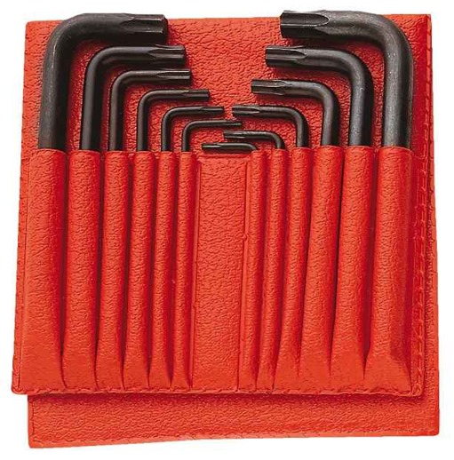 Facom 89.JL8 Stiftschluessel Torx, Tasche 8-tlg
