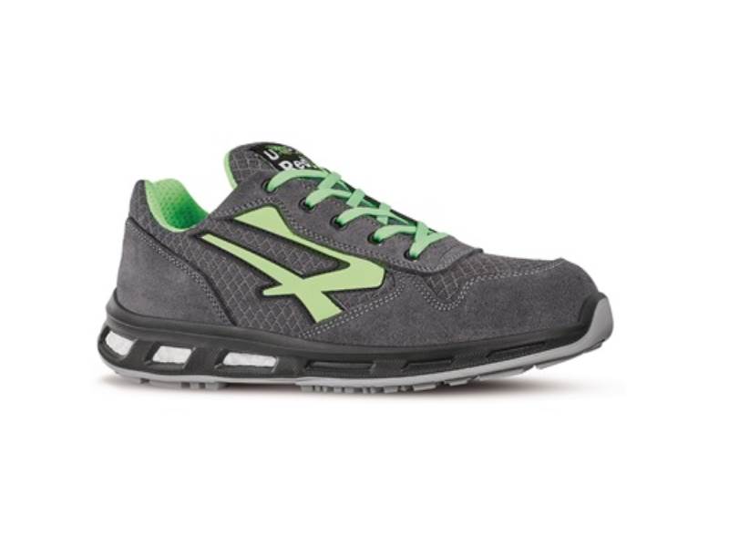 U.POWER RL20036-46 Sicherheitsschuh Point Größe 46 W. 11 grau/grün S1PS FO SR ES