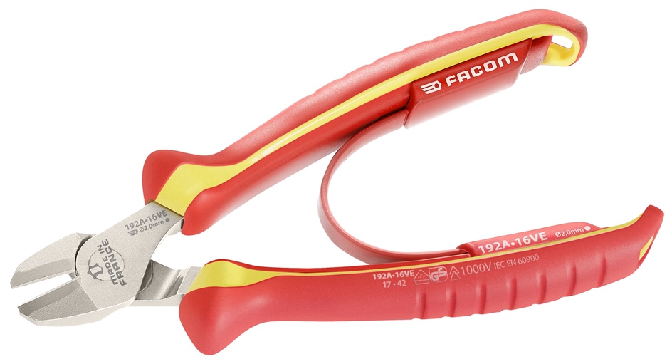 Facom 192A.16VE Zange 1000V Diagonal-Seitenschneider