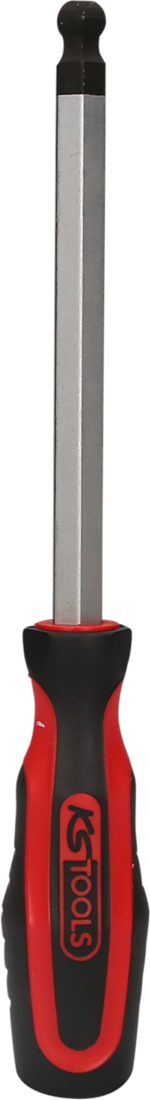 KS Tools 159.1069 ERGOTORQUEplus Schraubendreher Innensechskant mit Kugelkopf, 1