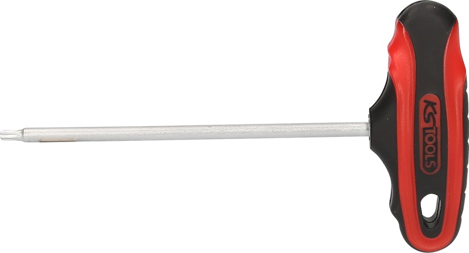 KS Tools 158.8020 ERGOTORQUEplus T-Griff-Torx-Stiftschlüssel kurz, T10