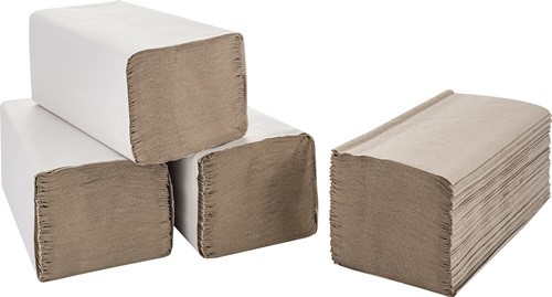 ELOS 200101 Papierhandtücher  1-lagig natur L.ca.230 mmxB.ca.250 mm passend für
