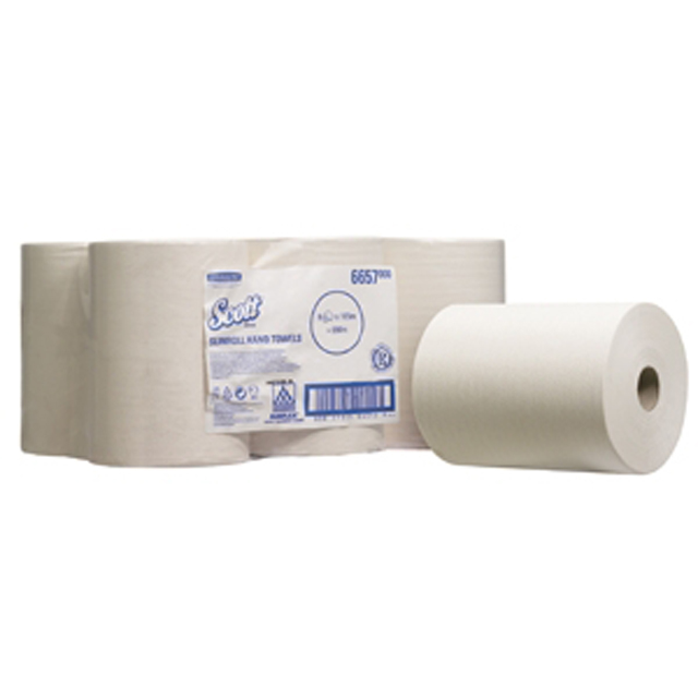 Kimberly-Clark 6657 SCOTT® Slimroll Handtücher weiß