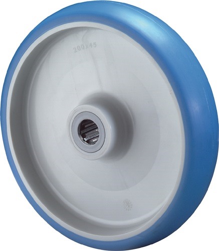 BS ROLLEN B36.125 Ersatzrad  Rad-Ø 125 mm Tragfähigkeit 180 kg Polyurethan, blau