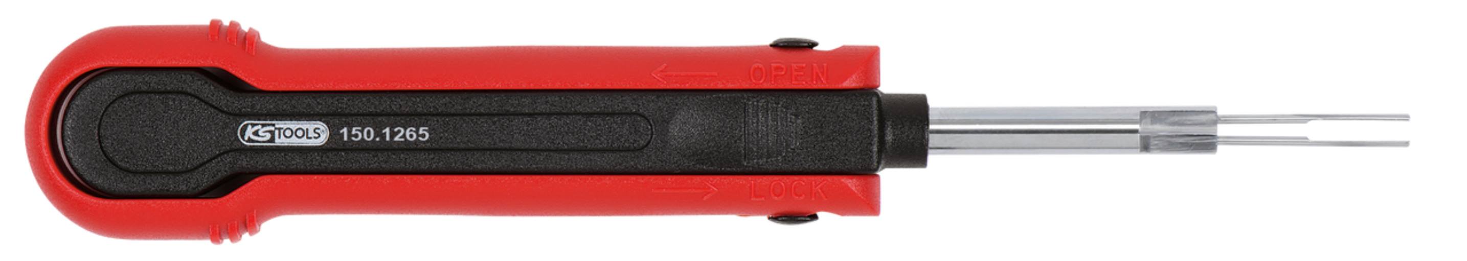 KS Tools 150.1265 Entriegelungswerkzeug für Flachsteckkontakte Micro-Timer 2+3