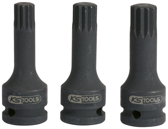 KS Tools 515.1174 1/2'' Kraft-Bit-Stecknuss XZN,lang,M16