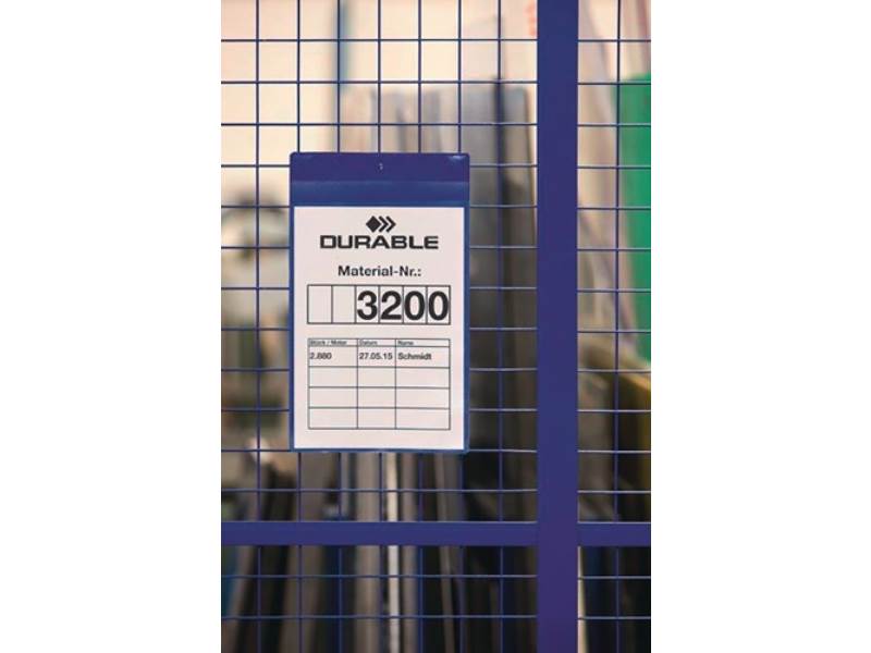 DURABLE 1747-07 Dokumententasche B210xH297 mm DIN A4 hoch 10 Stück