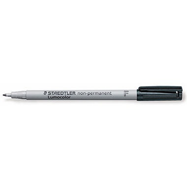 STAEDTLER Folienschreiber Lumocolor 316-9 0,6mm non-permanent schwarz