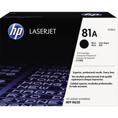 HP Toner CF281A 81A 10.500Seiten schwarz