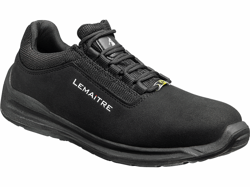 LeMaitre 809546 Bolt S3 ESD  Sicherheitshalbschuh schwarzer Mikrofaser Gr.46