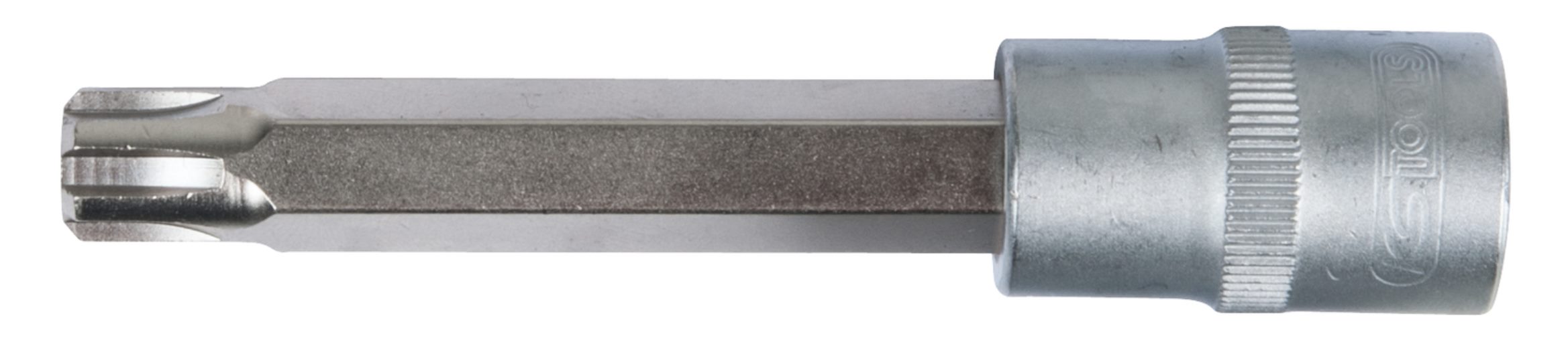 KS Tools 911.1997 1/2'' Bit-Stecknuss für RIBE-Schrauben, M14, 110 mm