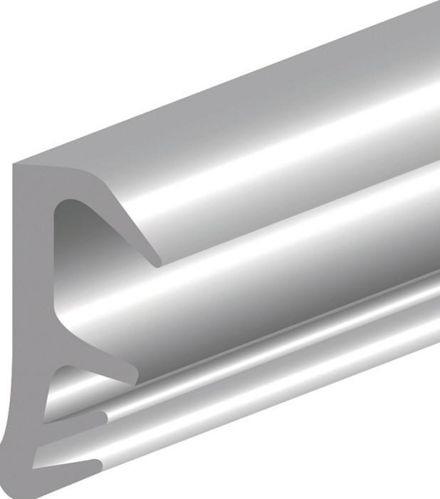 ELLEN 0500146 Flügelfalzdichtung 4050 DIY Länge 5 m zum Einfräsen PVC blank schwarz  zum Einfräsen · PVC · Qualität EV · Falzhöhe 12 mm · Anschlagluft 5 mm · in DIY Verpackung