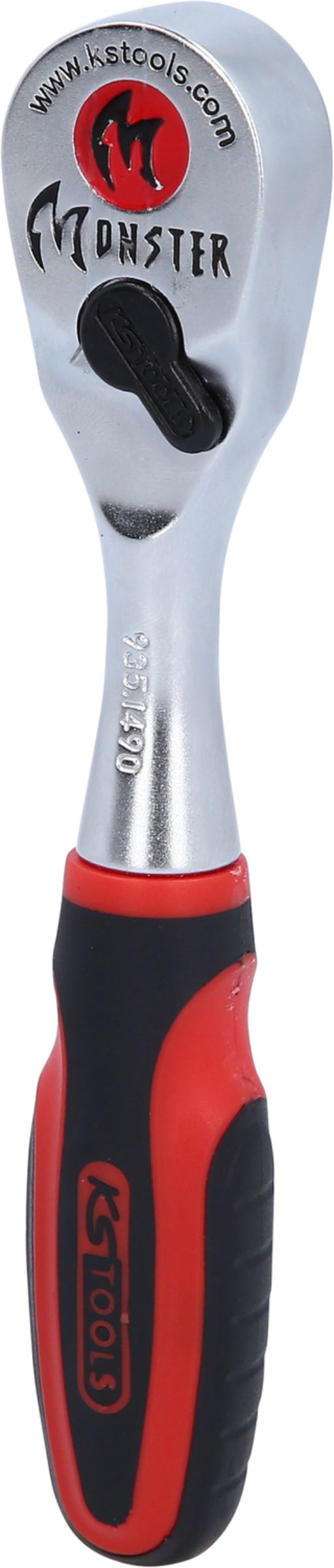 KS Tools 1/4'' Monster Umschaltknarre, 80 Zähne