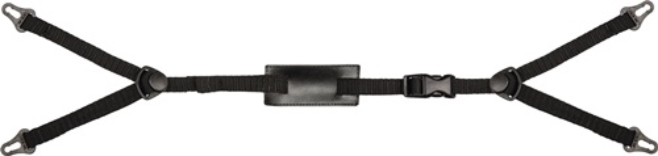 VOSS 22050000 Gabelkinnriemen f.VOSSSchutzhelmeTextilband,schwarzm.Schnellversch