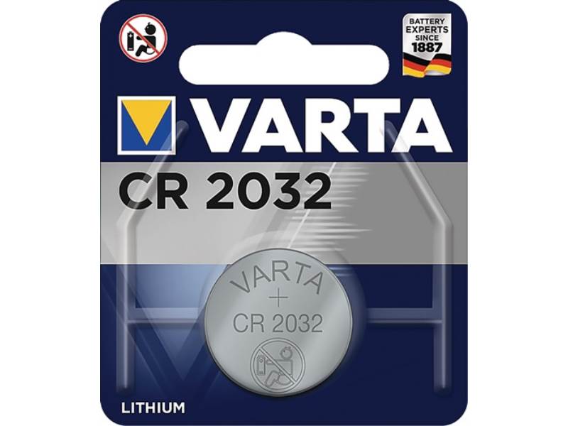 VARTA 06032   101 401 Knopfzelle Electronics 3 V 220 mAh CR2032 20 x 3,2 mm
