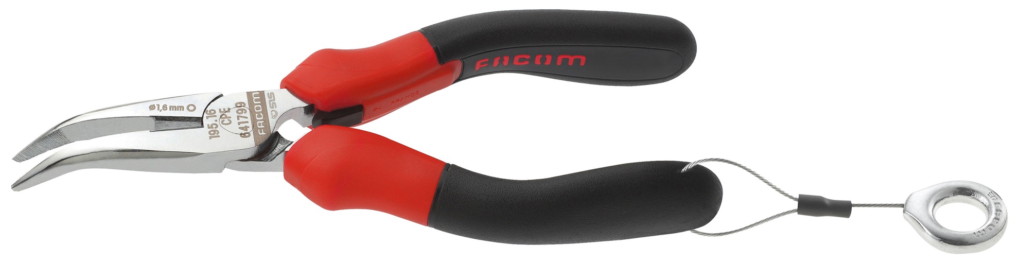 Facom 195.16CPESLS Flachrundzange SLS 160 mm