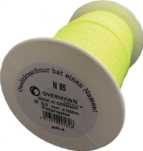 OVERMANN 008503001601000AA Pflastererschnur  Länge 100 m 100 kg Polypropylen gel