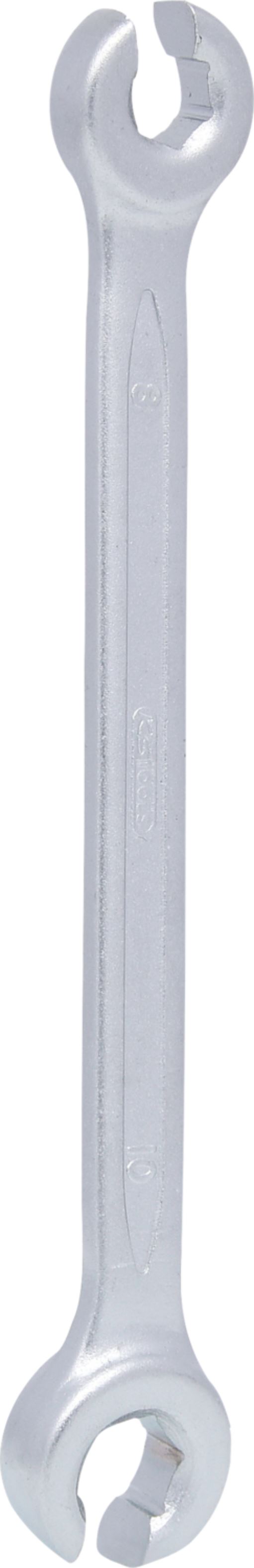 KS Tools 517.0252 CLASSIC Offener Doppel-Ringschlüssel, abgewinkelt, 8x10mm