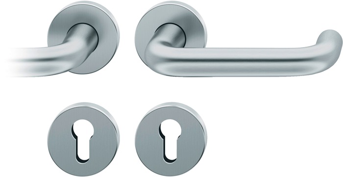 FSB 0 12 1070 01310 6204 Rosettengarnitur 12 1070 Edelstahl F69 U-Form PZ DIN li