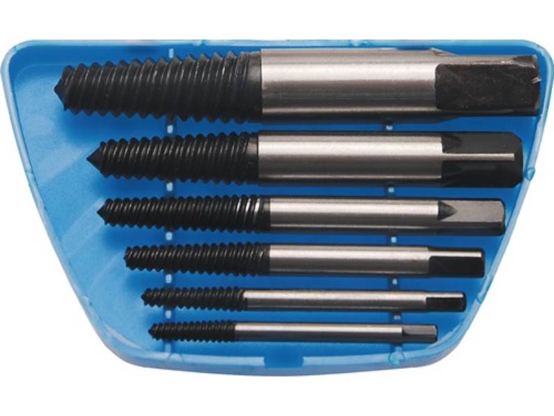 BGS 1896 Schraubenausdreher-Satz  M 3 - M 24 6-teilig Nenngröße 1, 2, 3, 4, 5, 6