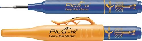 PICA 150/41 Tieflochmarker Pica-Ink blau  mit Teleskopspitze