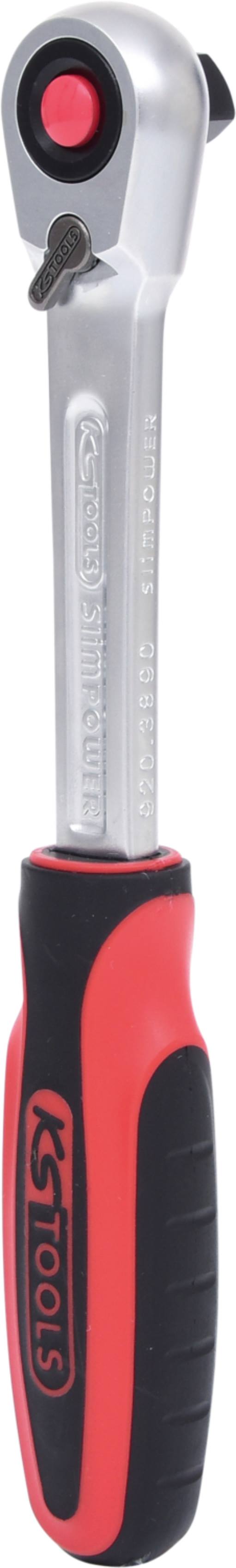 KS Tools 920.3890 3/8'' SlimPOWER Umschaltknarre,72 Zahn
