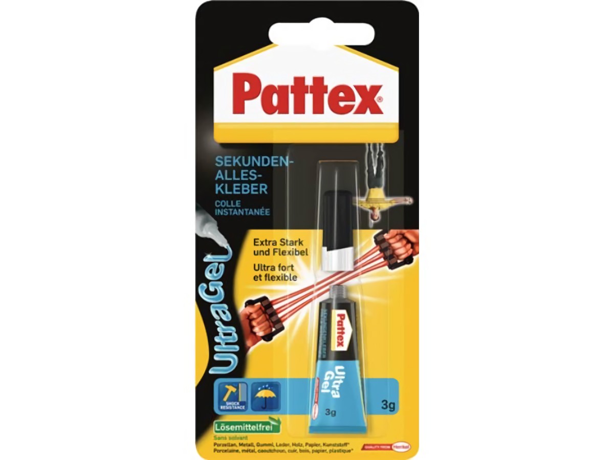 PATTEX PSG2C Sekundenkleber Ultra Gel 3 g  farblos