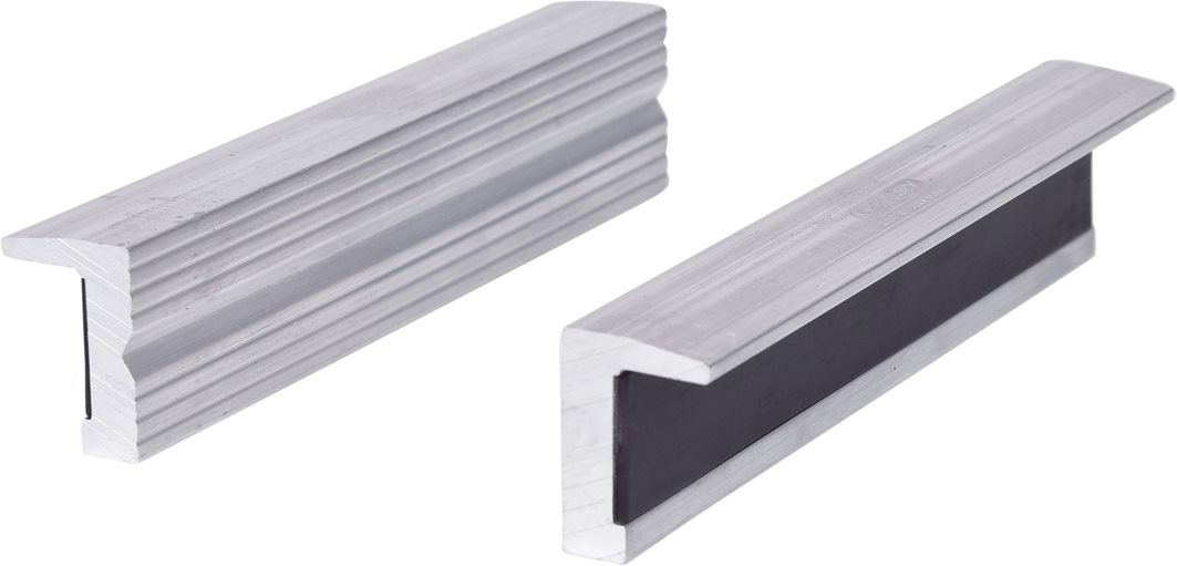 KS Tools 914.0082 Alu-Schraubstock-Schonbacken,Struktur,140mm