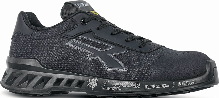 U.POWER RV20116-42 Sicherheitsschuh SCOTT Größe 42 W. 11 schwarz/grau S1PS FO SR