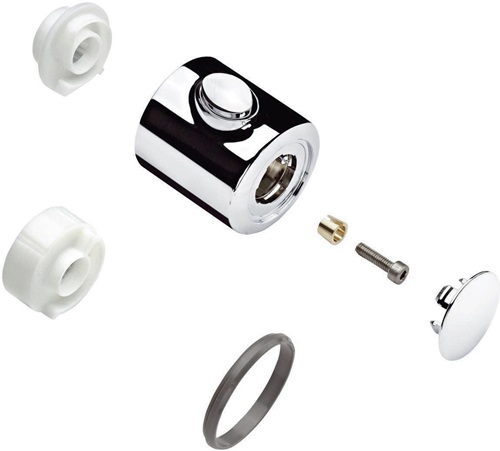 HANSGROHE 96618000 Griff Ecostat 1001 SL chrom  für AP-Thermostat