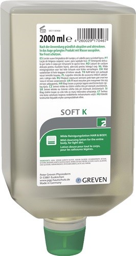 GREVEN 13587004 Ganzkörperreinigungslotion GREVEN® SOFT K 2 l Varioflasche passe