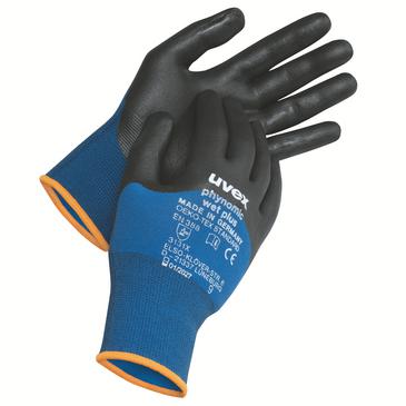 Uvex 6006112 Schutzhandschuhe phynomic wet plus 60061 Größe 12