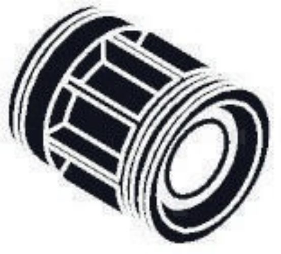 HANSGROHE 96429000 Schalldämpfer hansgrohe für S-Anschluss