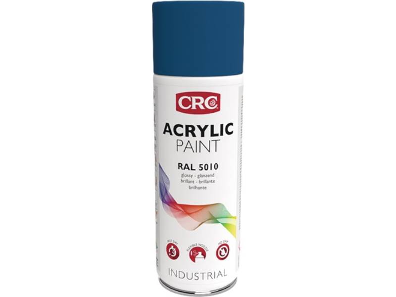 CRC 31068-AA Farbschutzlackspray ACRYL enzianblau glänzend RAL 5010 400 ml