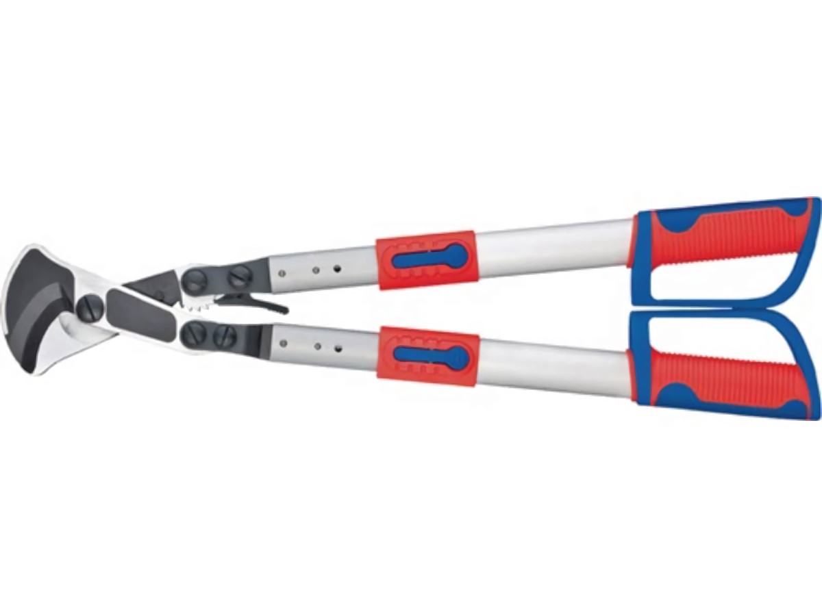 KNIPEX 95 32 038 Kabelschere  Werkzeuglänge 570 - 770 mm Kopf brüniert 2-Kompone