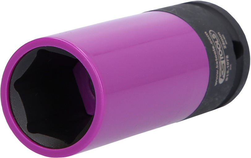 KS-Tools 515.1078 1/2'' Alu-Felgen Kraft-Stecknuss robust, lang, 23mm