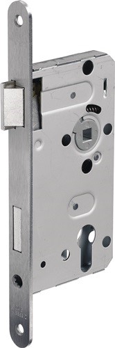 BKS Zimmertür-Einsteckschloss 0415 PZW 20/ 55/72/8 mm DIN links Edelstahl abgeru