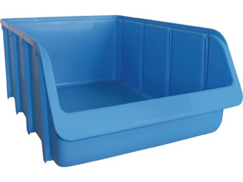 HÜNERSDORFF 675300 Sichtlagerkasten  L495/460xB315xH185mm PP blau stapelbar