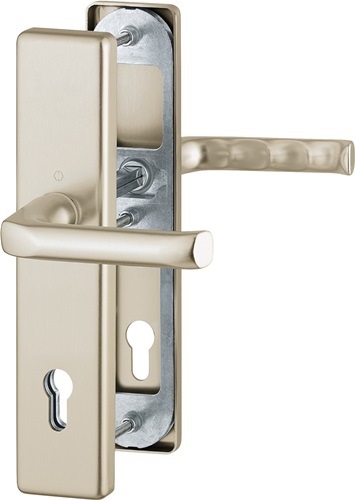 HOPPE 3701355 Schutzgarnitur London 113/2221/2410 Aluminium F2 92 mm 66-71 mm