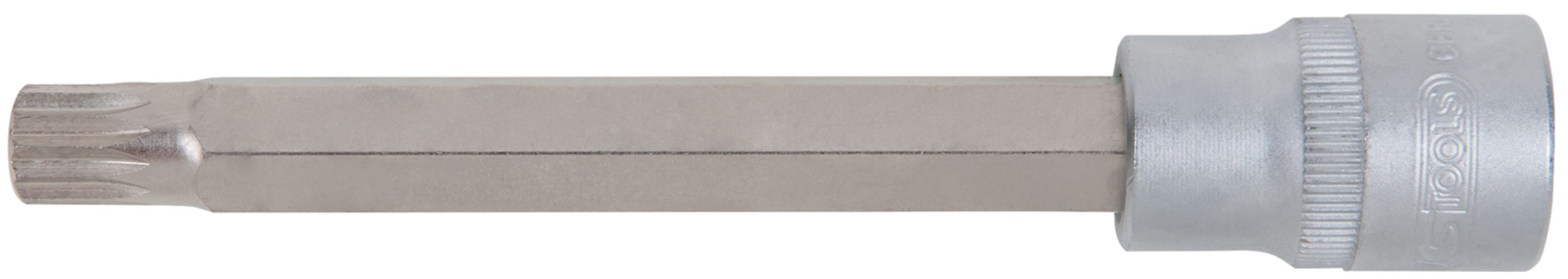 KS Tools 911.1972 1/2'' Bit-Stecknuss XZN, M12, 140 mm