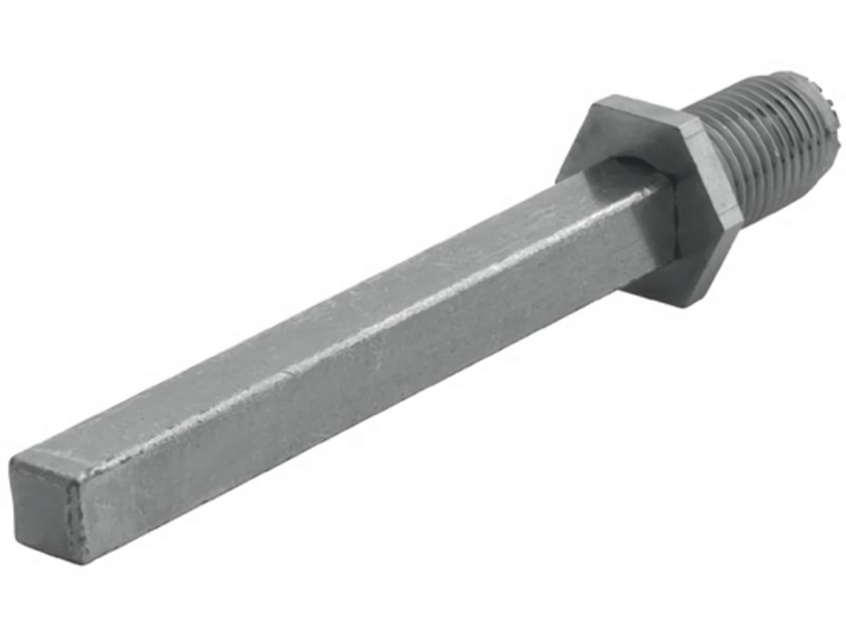 HOPPE 2875468 FDW-Vollstift  Vierkant 8 mm Länge 80 mm Eisen verzinkt
