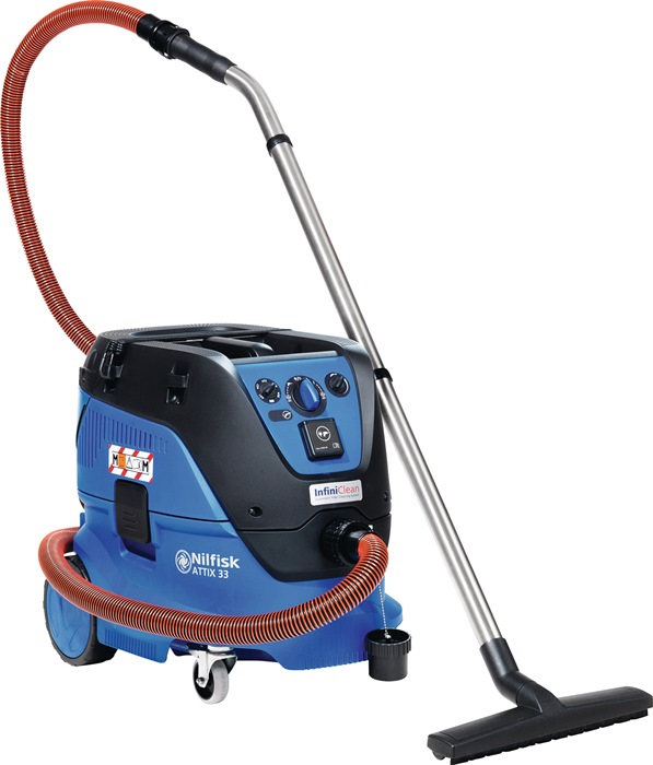 NILFISK 107419009 Sicherheitssauger ATTIX 33-2M IC BG Bau 1400 W 4500 l/min 250