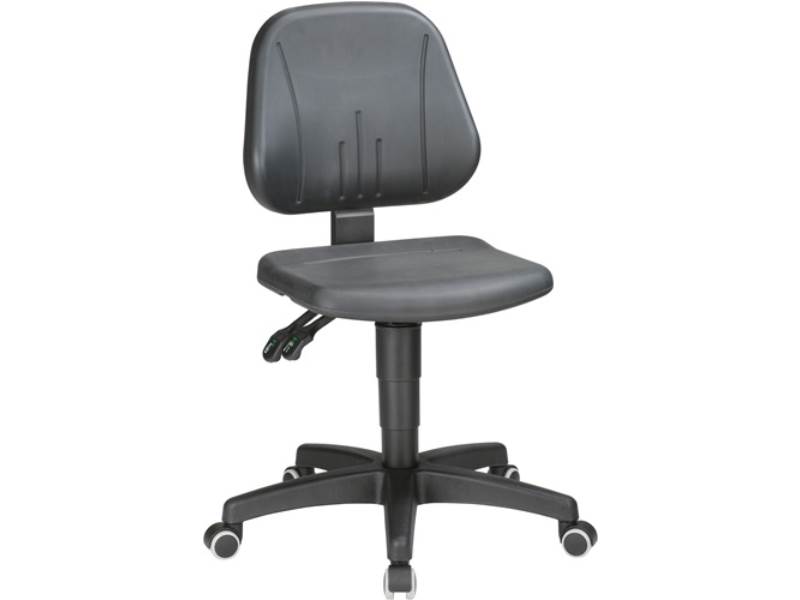 BIMOS 9653-   2000 Arbeitsdrehstuhl Unitec Rollen Integralschaum schwarz 440-620