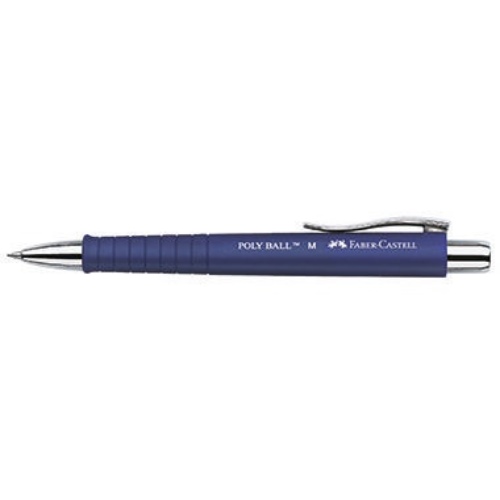 Faber-Castell Kugelschreiber POLY BALL 241151 M Mine bl Schaft bl